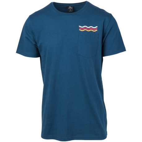 Koszulka Rip Curl 2019 Wavy Rainbow Navy