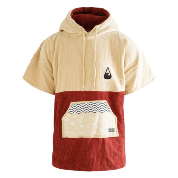 Poncho dla dzieci Wave Hawaii – welur Dunas
