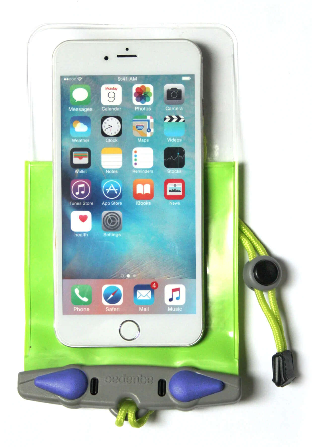 Pokrowiec etui wodoodporne na telefon iPhone – Aquapac Plus - 353 - Green