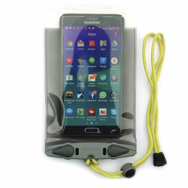Pokrowiec etui wodoodporne na telefon iPhone – Aquapac PlusPlus - 368 - Grey