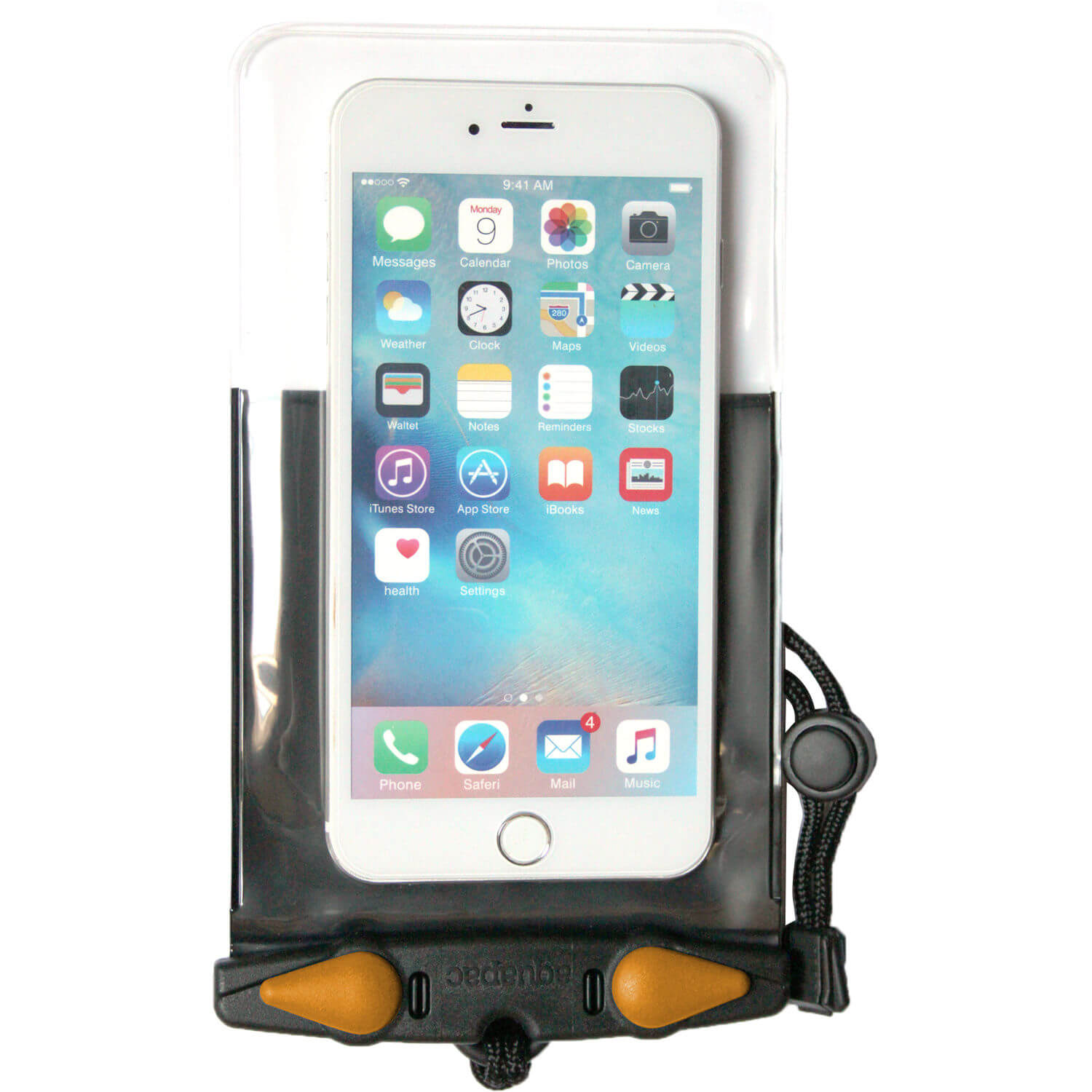 Pokrowiec etui wodoodporne na telefon iPhone – Aquapac PlusPlus - 369 - Black