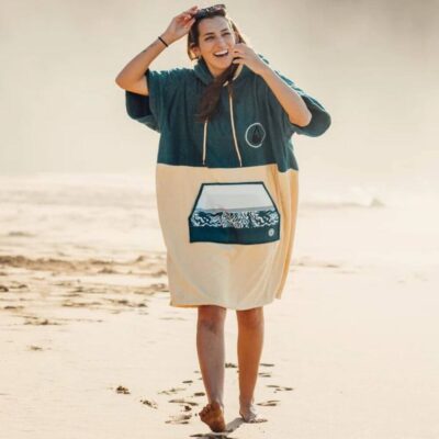 Poncho Wave Hawaii - Petrol