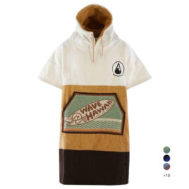 Poncho welurowe Wawe Hawaii