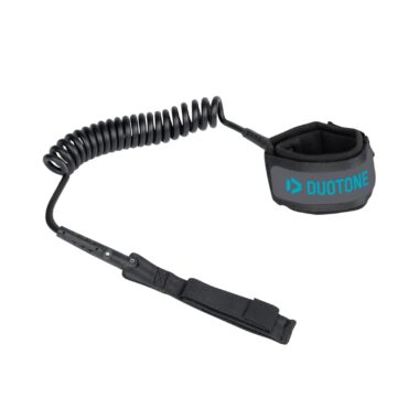 Duotone Wing Wrist Leash - coiled