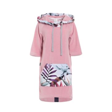 Ponczo MOKI - SDT - Pink Flo