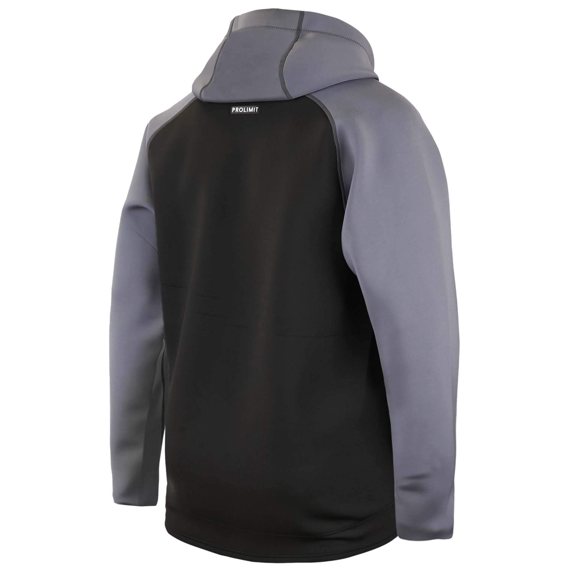 Bluza neoprenowa SUP – Hoody 1,5mm – męska Grey-Black tył