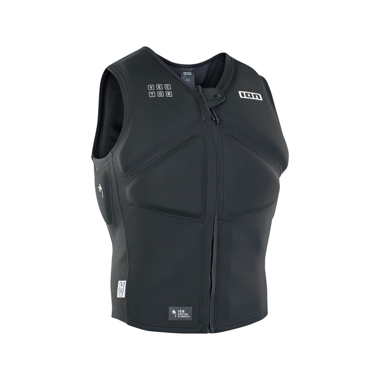 Kamizelka ION - Vector Vest Core FZ - black - męska - przód - 48222-4165