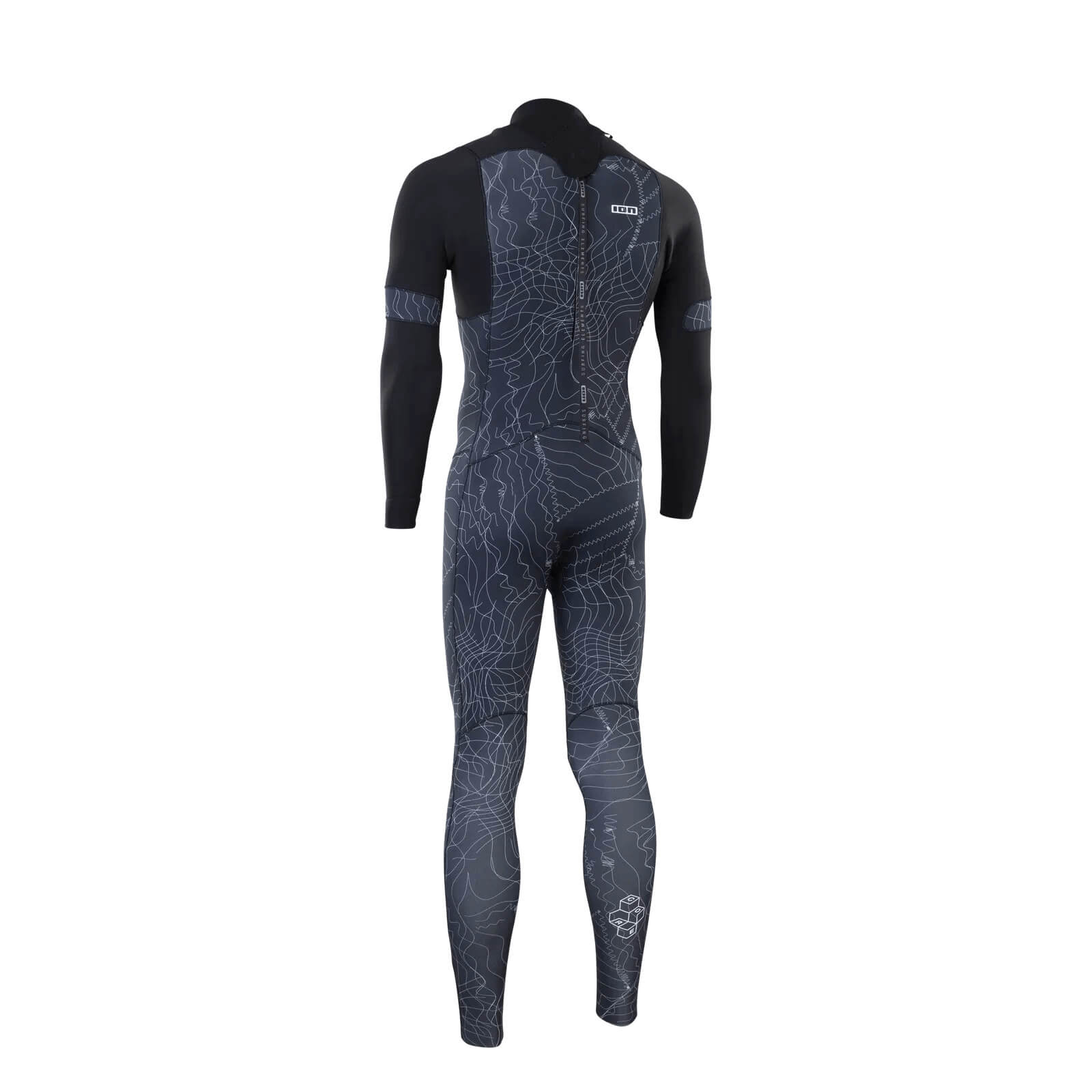 Pianka 5-4 BZ ION Seek Core - Distorted Black - tył