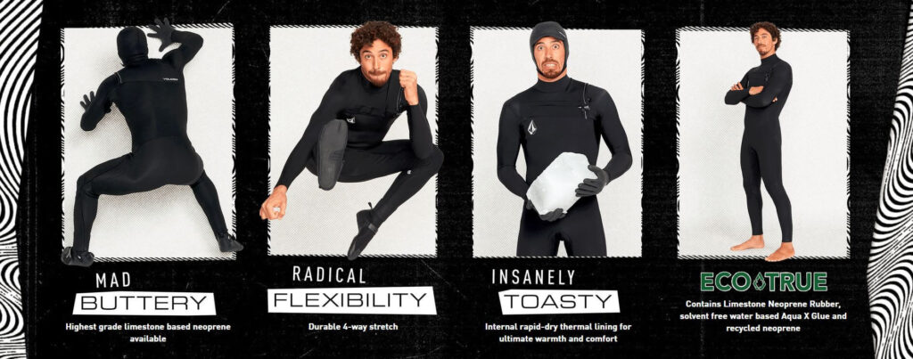 Pianki neoprenowe Volcom