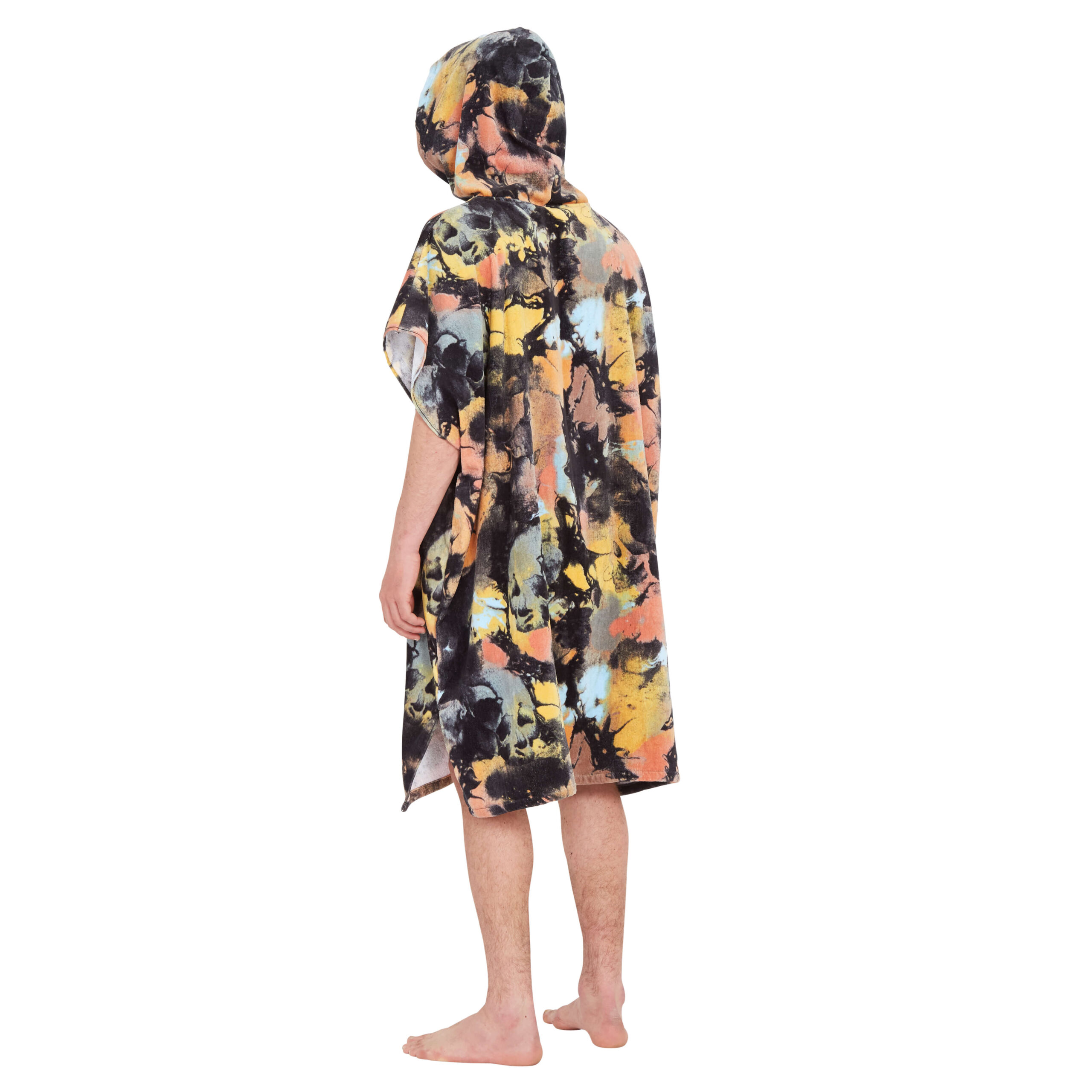 Poncho Volcom - ROOK CHANGING TOWEL - Dawn Yellow -D6712203 (2)
