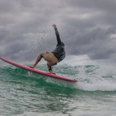 Deska Surfingowa MF Super Soft Sugar Glider Merlot - plener