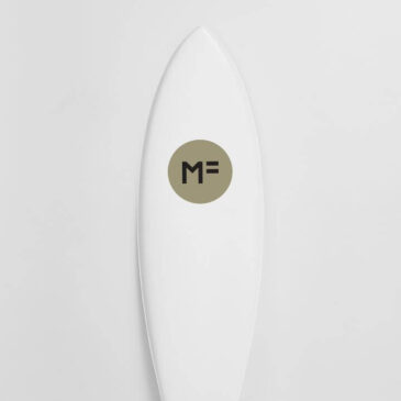 Deska surfingowa Mick Fanning Kuma Fish White