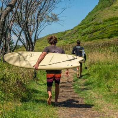 Deska surfingowa Mick Fanning Super Soft Twin Town Soy - plener