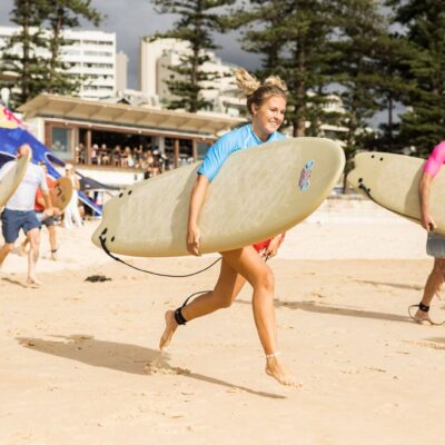 Deska surfingowa Mick Fanning Super Soft Twin Town Soy - plener