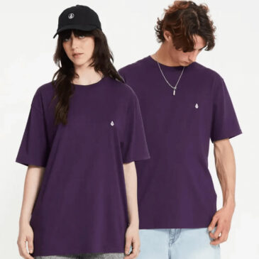 Koszulka Volcom STONE BLANKS BSC SST - Grape Royale (3)