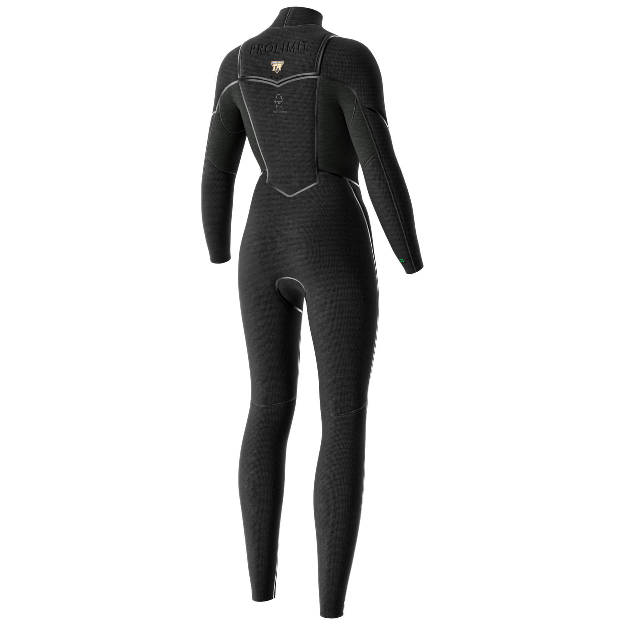 Pianka Prolimit Oxygen 5-4 Freezip Black 400.67100 - tył