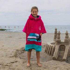 Poncho Wave Hawaii - Pink Wave kids
