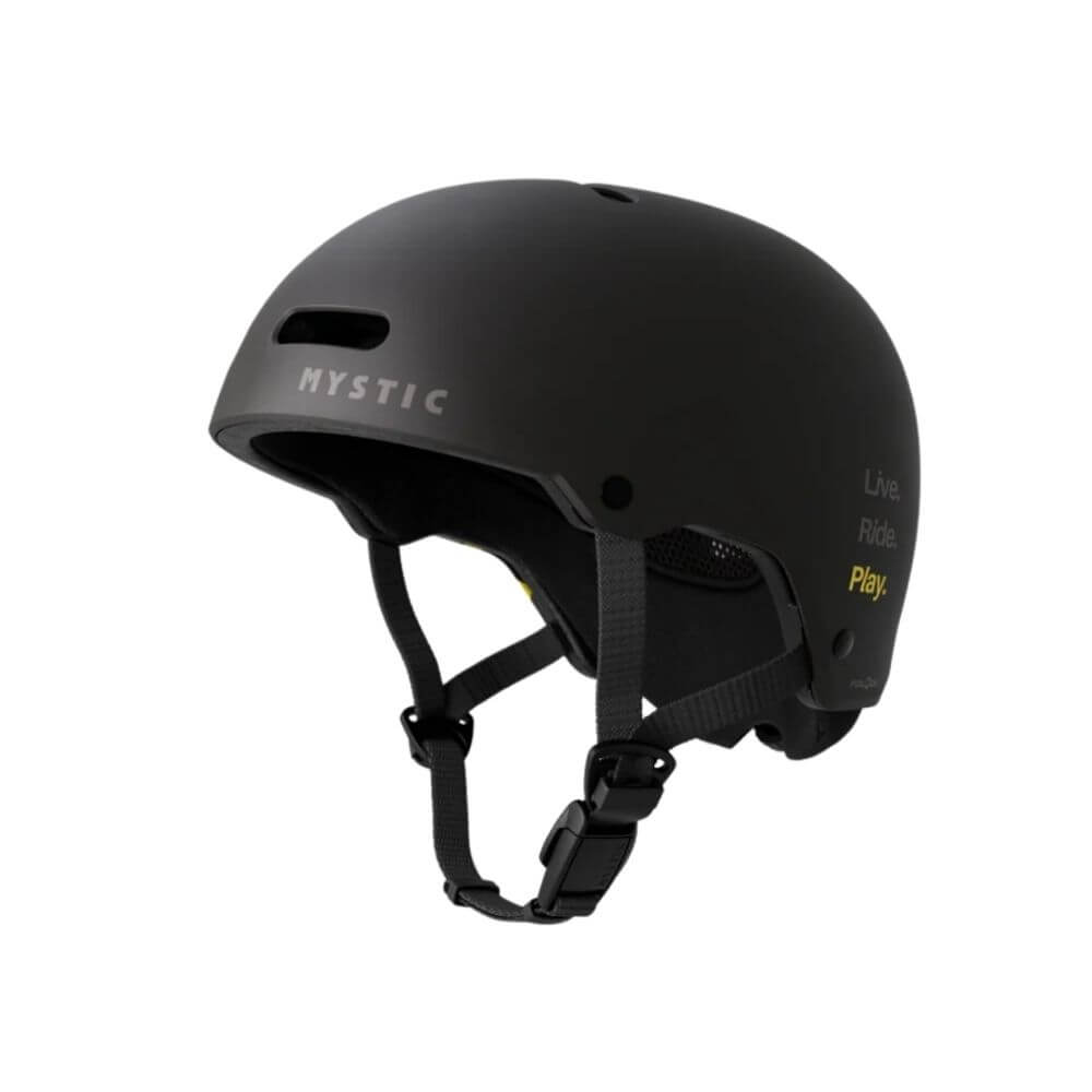 Kask Mystic Vandal Pro Helmet Dirty Habits - Black Yellow (2)