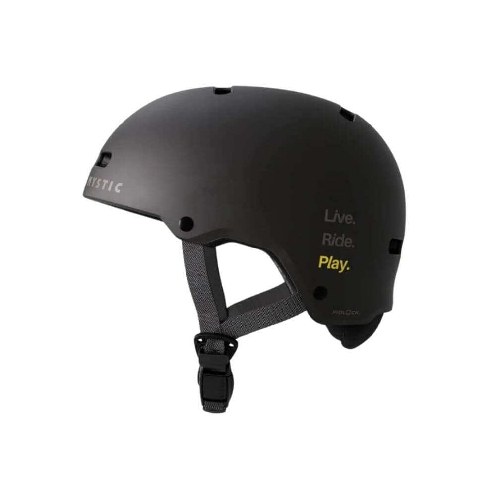 Kask Mystic Vandal Pro Helmet Dirty Habits - Black Yellow (5)