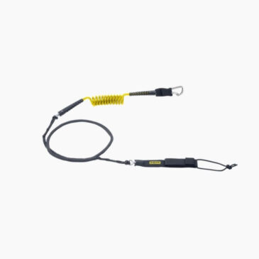 Leash do deski wing ION Core Hybrid Carabiner Mustard