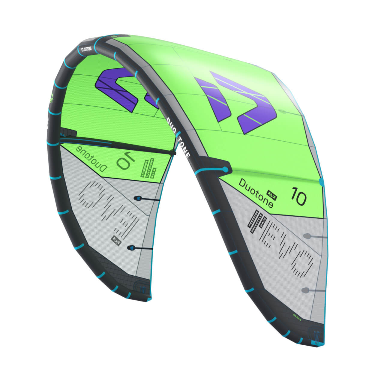 Latawiec Duotone Evo SLS 2027 - C09-light-lime-gray