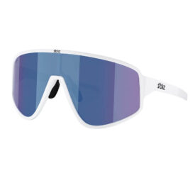 Okulary Bliz A004 Matte White - Grey w Blue Mirror (1)
