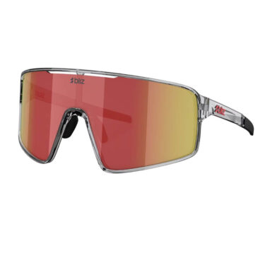 Okulary Bliz P001 Transparent Dark Grey - Brown w Red Multi (1)