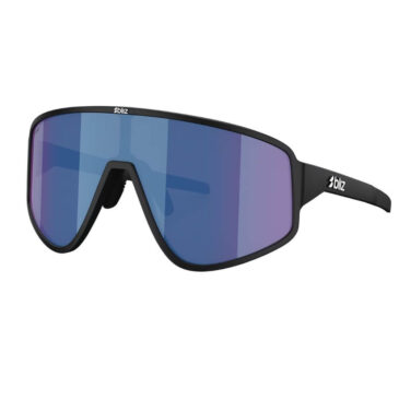 Okulary Bliz P004 Matte Black - Grey w Blue Mirror (1)
